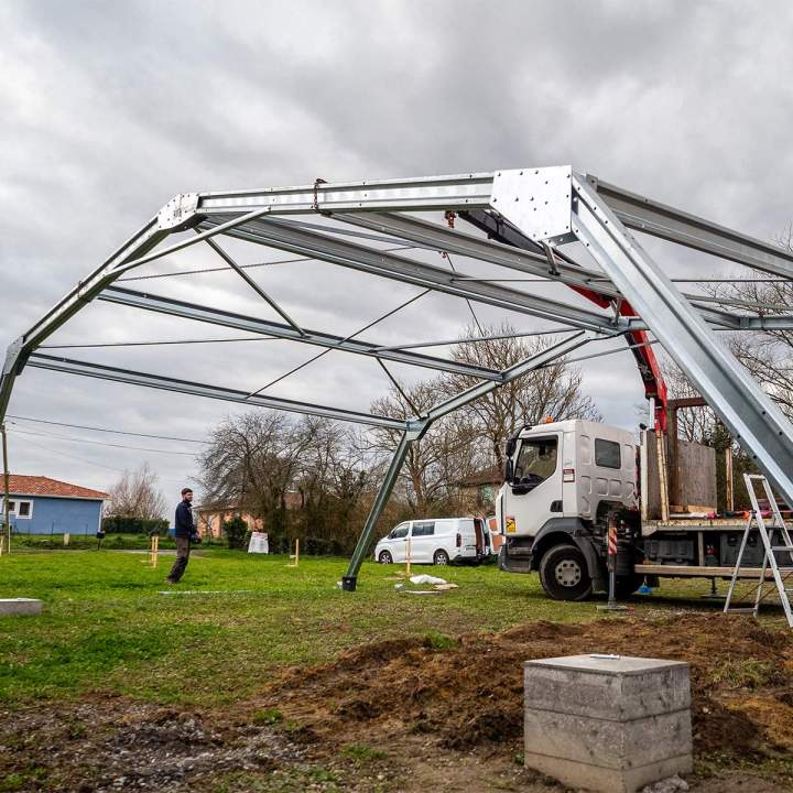 Constructeur d’abris métalliques Landes