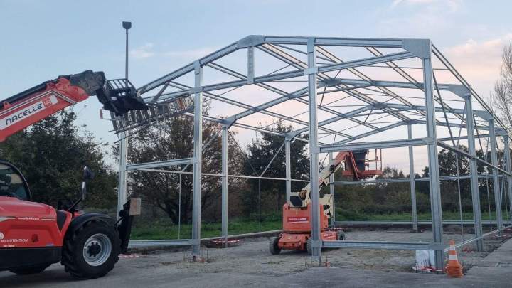 Service de montage de construction de structures métalliques Landes