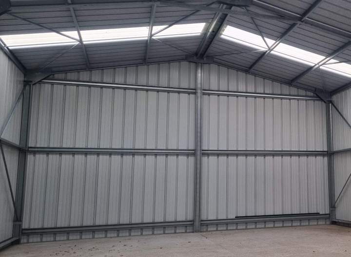 Hangar agricole et industriel métallique Landes