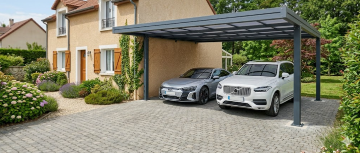 Carpot pour deux voitures - Les Landes