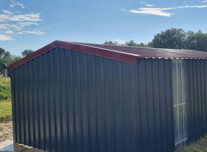 Hangar agricole et industriel métallique Landes
