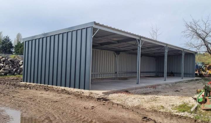 Hangar agricole et industriel métallique Landes