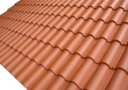 Tôle imitation tuile romane
