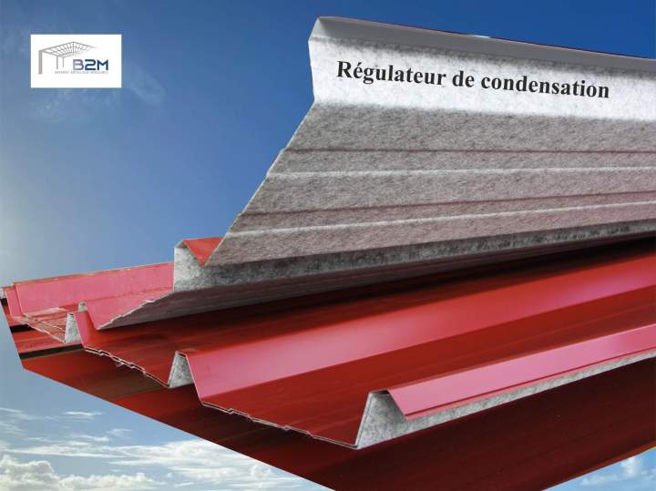 Tôles couverture anticondensation