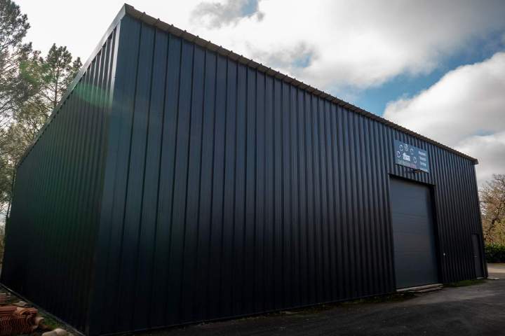 Hangar agricole et industriel métallique Landes