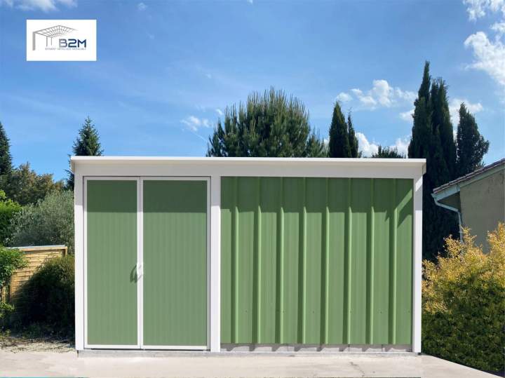 Abri simple pente gamme eco 33