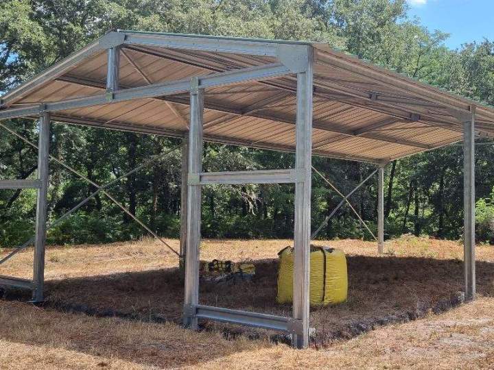 Hangar agricole et industriel métallique Landes