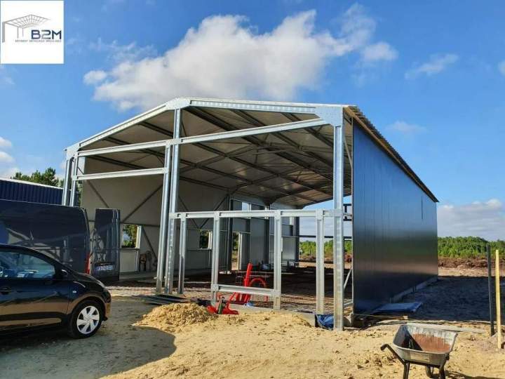 Hangar métallique Landes