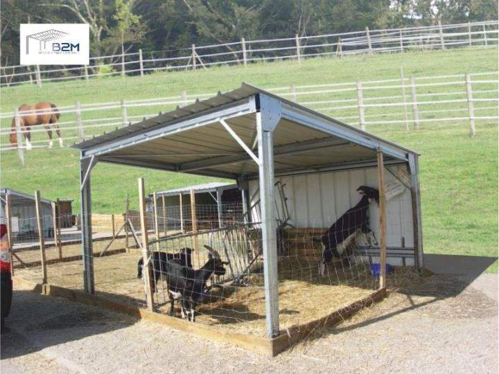 Abri simple pente gamme eco 33